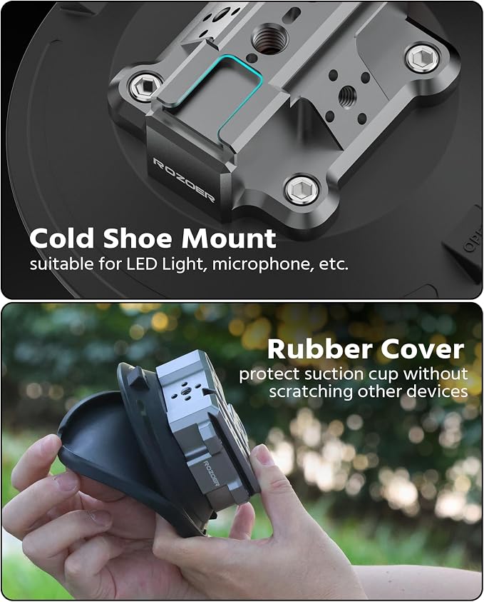 6" Suction Cup Camera Mount – Car, Windshield & Dash Cam Mount - Image 6