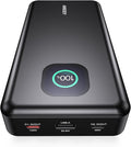140W Power Bank, 25000mAh Laptop Portable Charger by Ansody