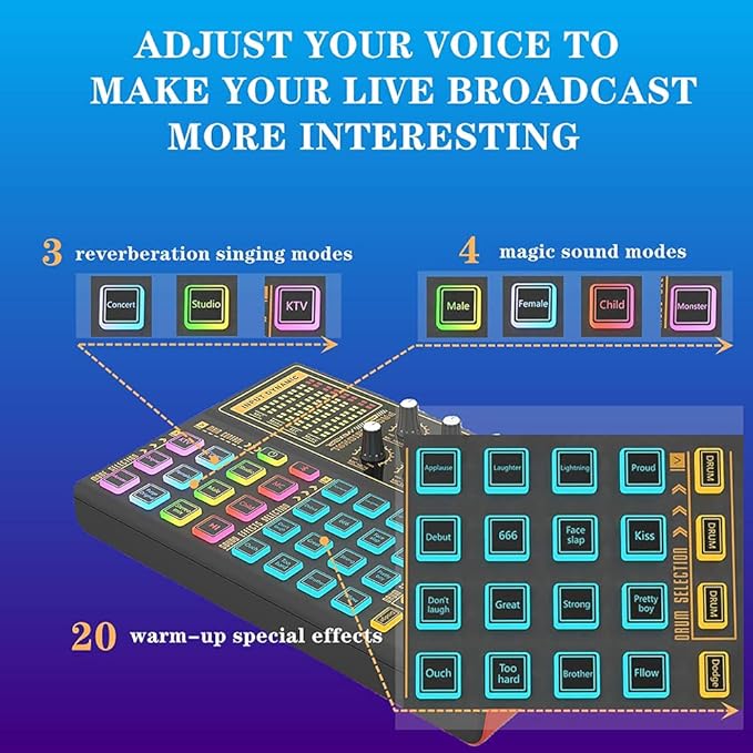 sktome Podcast Equipment Bundle, K300 Sound Card - Image 3