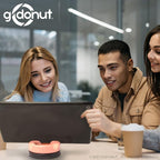GoDonut – Phone Stand 360 Swivel – Cell Phone Holder + iPad Stand Desk Organizer - Image 6