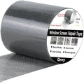 wohohoho Window Screen Repair Tape, 2 in X 20 FT Grey Screen Patch Repair Kit by wohohoho