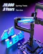 Vertical Dual Monitor Mount for 17-49 Inch Ultrawide Heavy Duty Curved Screen - Image 2