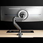 Pixio PS2S Titan Black Ultrawide Mega Heavy-Duty Premium Single Monitor Arm - Image 8