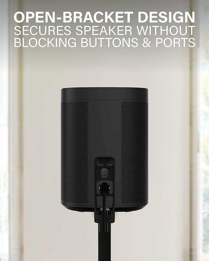 SANUS Adjustable Height Wireless Speaker Stands Designed - Image 5