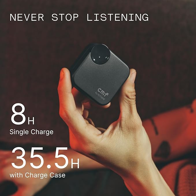 CMF Buds 2a Wireless Earbuds 2025 New Active Noise Cancelling 42dB Hybrid ANC - Image 6