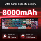 AULA F106 PRO Mechanical Wireless Keyboard, Gaming Keyboard - Image 4