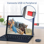 Basesailor USB C to USB Adapter 3Pack, Type C Thunderbolt 4 Converter, USBC - Image 5