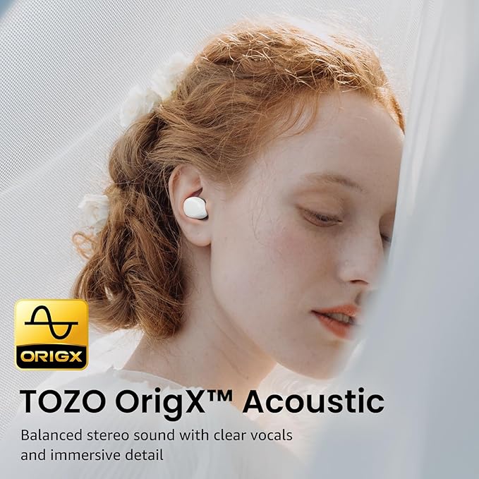 TOZO A1 Wireless Earbuds Bluetooth 5.3 Light Weight in Ear IPX5 Waterproof - Image 5