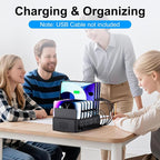 150W/35A Charging Station for Multiple Devices, 16 Port USB C Fast Charging - Image 8