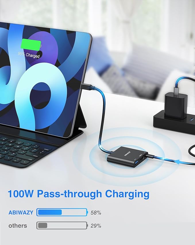USB C to HDMI Adapter, 4K HDMI to USB-C Multiport Hub Adapter - Image 6