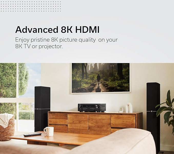 Denon AVR-S770H 7.2ch 8K Smart AV Receiver - Image 6