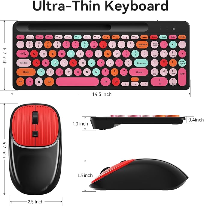 Retro Typewriter Wireless Keyboard - Image 5