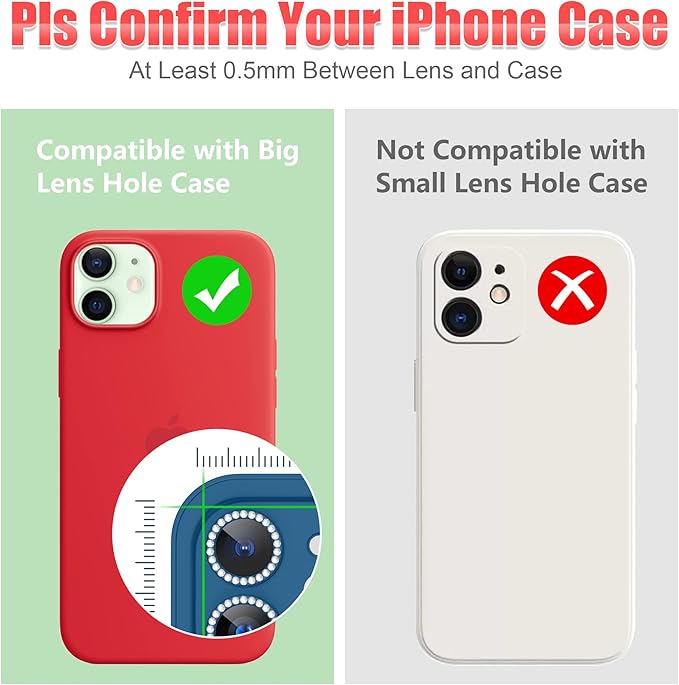 AGVEE 3+3 6 Pack for iPhone 12 Pro/12/12 Mini/11 Pro Max/11 Pro/11 - Image 3