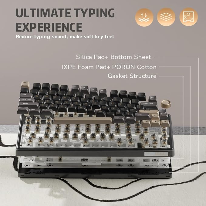 RK ROYAL KLUDGE R75 Wired Gaming Keyboard - Image 4