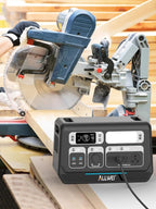 ALLWEI 2400W LiFePO4 Portable Power Station, 2048Wh Solar Generator - Image 9
