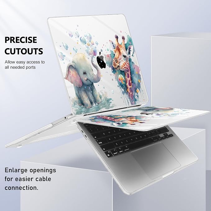 Case for MacBook Pro 13 inch with/Without Touch Bar, Hard Shell + Keyboard - Image 8