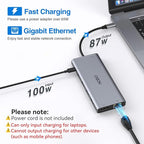 USB C Docking Station Dual Monitor HDMI - Image 6