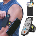 Bone Cell Phone Armbands+Sport Pocket, Run Tie 2+Pocket, L Arm Size, Fits Phone by Bone