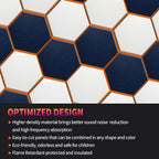 Mollywell Hexagon Acoustic Panels, High Density, Soundproofing, Decorative - Image 4
