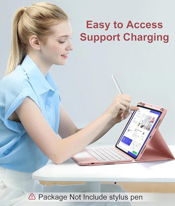 Compatible with iPad Air 11 Inch & Air 5th/ Air 4th Generation Case with - Image 7