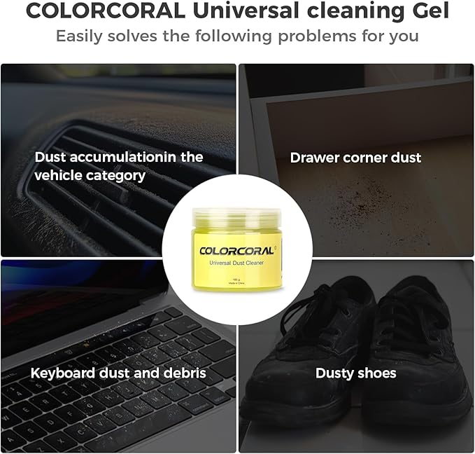 COLORCORAL Cleaning Gel Universal Dust Cleaner - Image 6