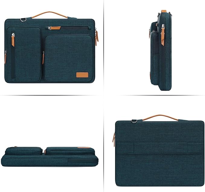 MOSISO 360 Protective Laptop Shoulder Bag, 15-15.6 inch Computer Bags Compatible - Image 5