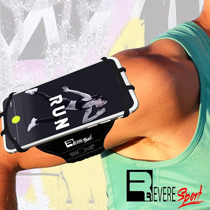 RevereSport Universal iPhone Running Armband. Phone Holder Case - Image 6