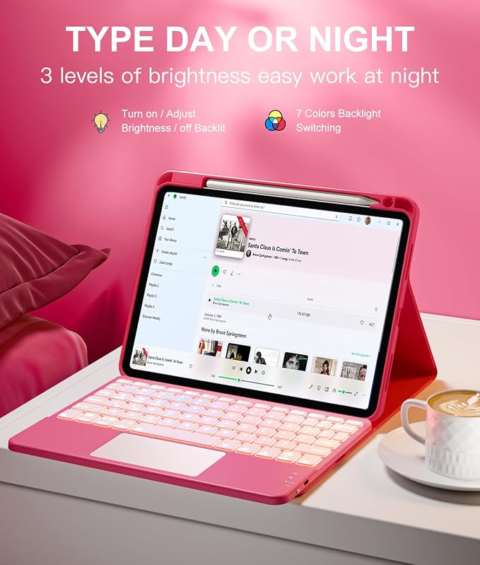 Compatible with iPad Air 11 Inch & Air 5th/ Air 4th Generation Case with - Image 7