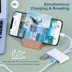 SD Card Reader for iPhone/iPad, 5-in-1 Universal Memory Card Reader for SD/TF - Image 5