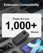 65W Power Bank, 25000mAh Travel Essential USB C Laptop Portable Charger - Image 8