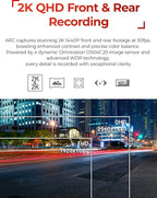 THINKWARE ARC Dash Cam with Smart Driving Alert System, 3X Energy Saving - Image 3