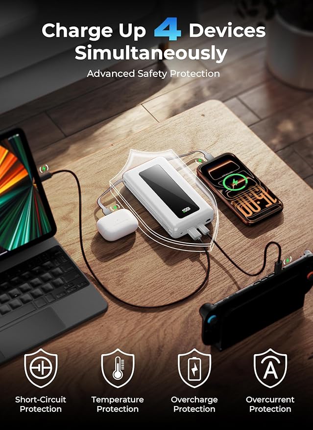 Power Bank, 50000mAh Travel Camping Essential Portable Charger - Image 4