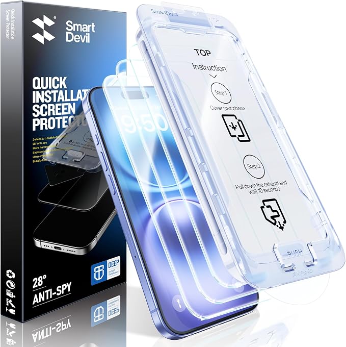 SMARTDEVIL 2 Pack Screen Protector by SmartDevil