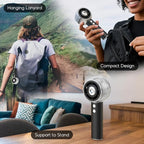 Misting Portable Handheld Fan, Powerful Turbo Motor, 6000mAh Rechargeable - Image 6