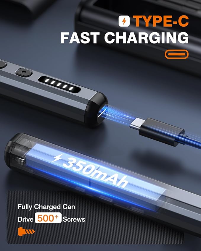 JOREST Mini Electric Screwdriver, Precision Set - Image 5