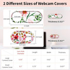 Laptop Camera Cover Slide Cute, Ultra Thin Webcam Cover - Image 2