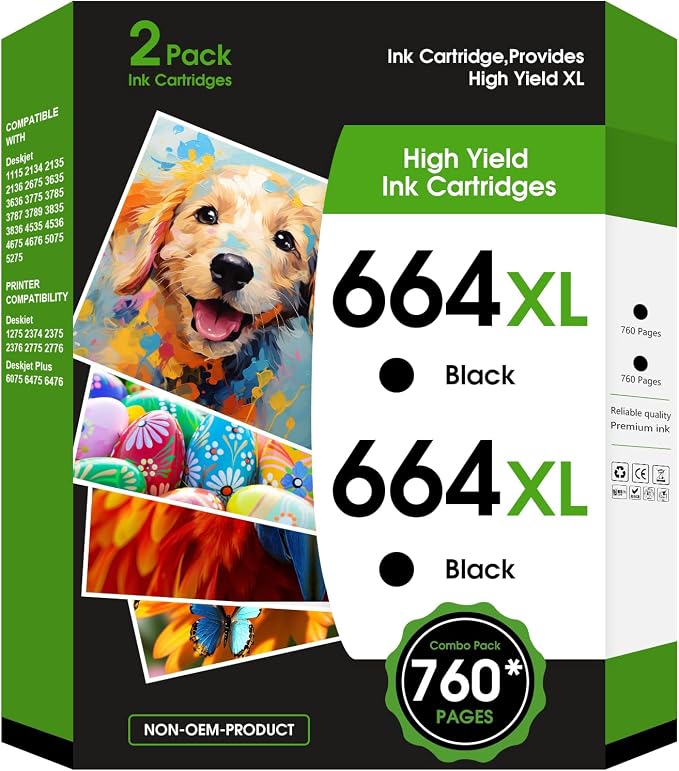 664XL Ink Cartridge Replacement by Fannster