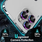 YWXTW CameraLens Protector, Tempered Glass Screen Metal Individual Cover - Image 3