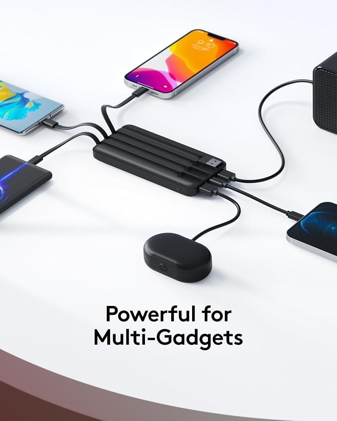 Portable Phone Charger, 10000mAh Portable Charger Power Bank - Image 2