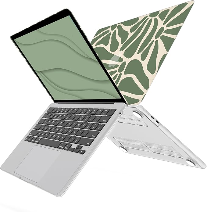 G JGOO Compatible with MacBook Air 13 inch Case 2025 2024 2023 2022 M4 A3240 M3 - Image 4