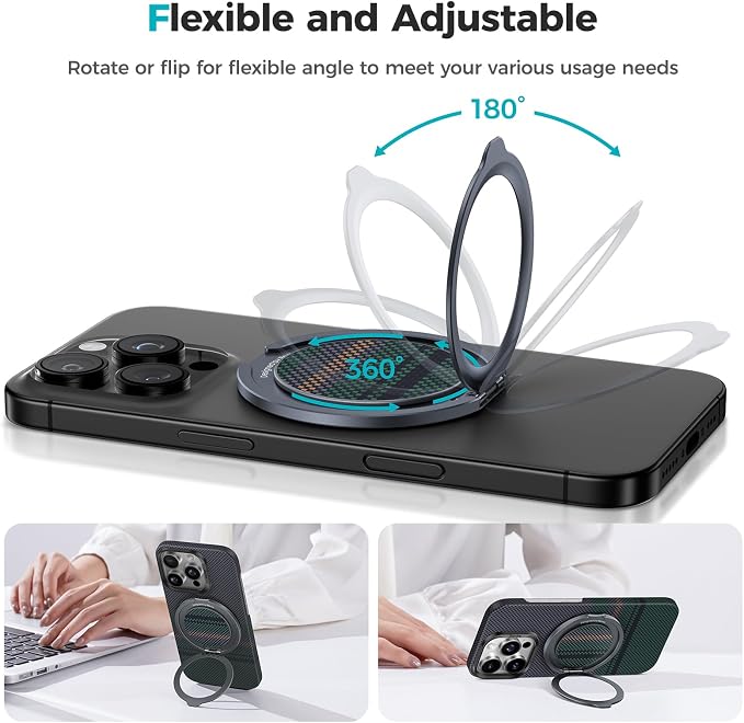 BENKS ArmorPop Magnetic Phone Grip & Stand - Image 3