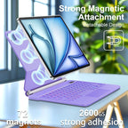 Keyboard Case for iPad Air 13 inch, iPad Pro 12.9 inch，Magic-Style Magnetic – - Image 3