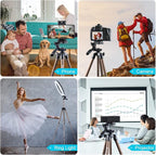 Endurax 60'' Tripod for Camera Canon Nikon DSLR, Camera Phone Tripod - Image 7