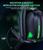 HW11 Wireless Gaming Headset for PS5, PS4 Pro, Gamer Headphones for PC - Image 7