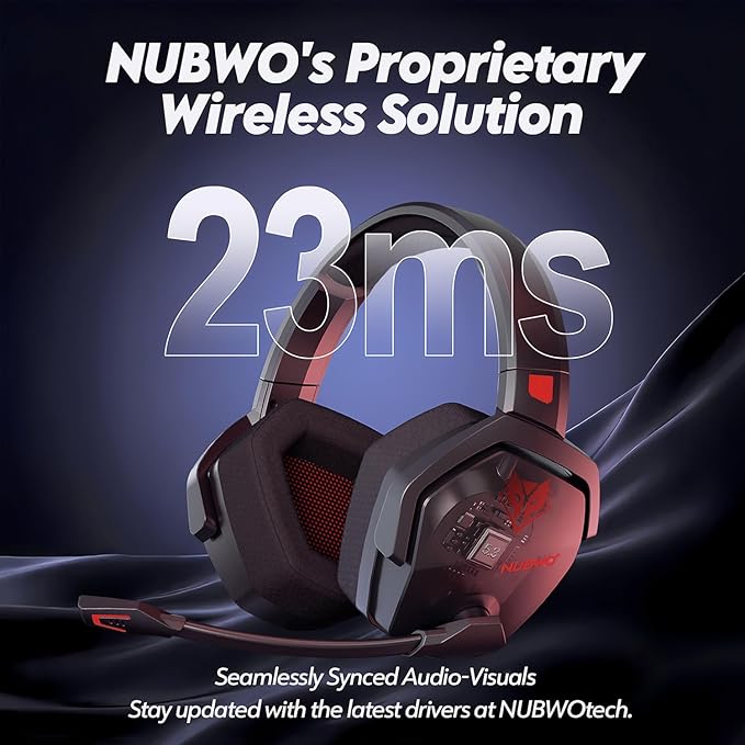 NUBWO G06 Dual Wireless Gaming Headset - Image 3