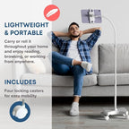 LEVO Adjustable Height Floor Stand on Wheels - Image 2