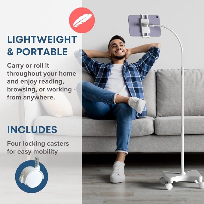 LEVO Adjustable Height Floor Stand on Wheels - Image 2