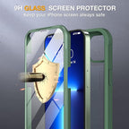 Miracase Glass Case for iPhone 13 Pro Max 6.7 inch, Upgrade Full-Body Clear - Image 6