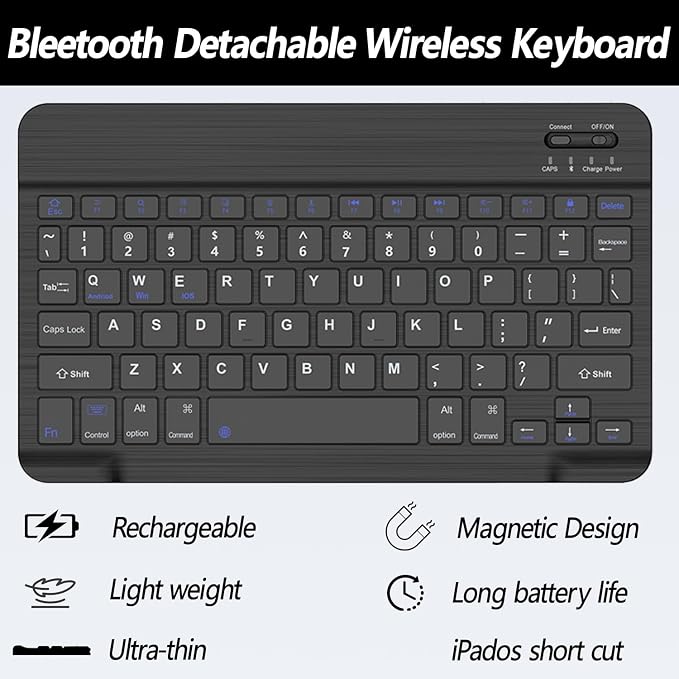 Keyboard Case for iPad 11th 10th Generation - Image 4