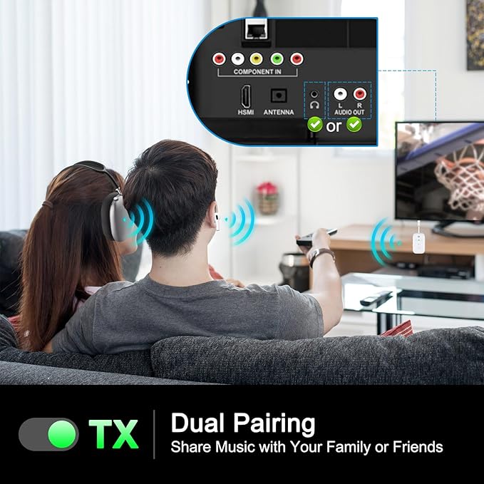 Premium Airplane Bluetooth 5.4 Transmitter Adapter, Supports 2 - Image 6